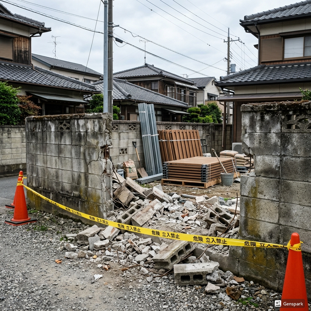 解体・撤去・片付けの施工風景